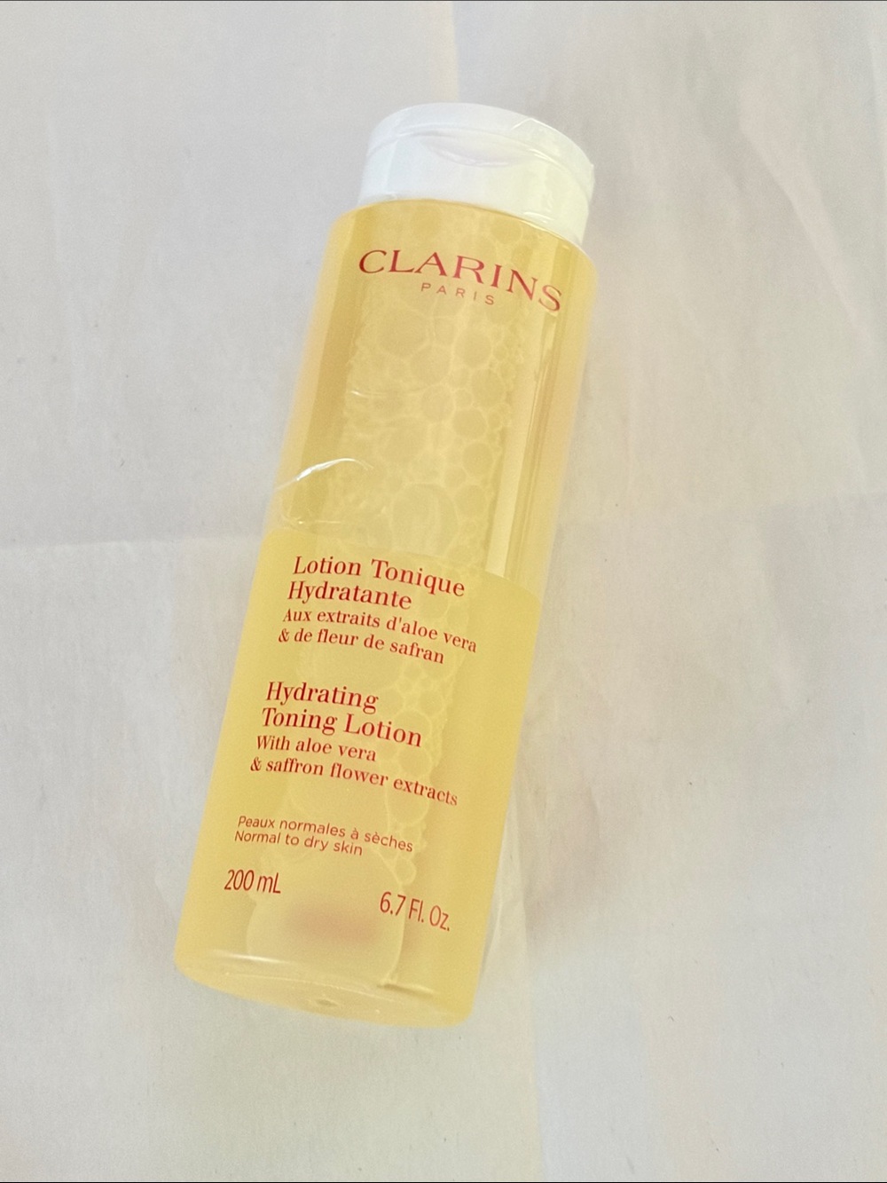 New Sealed Clarins Hydrating Toning Lotion
